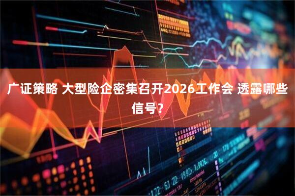 广证策略 大型险企密集召开2026工作会 透露哪些信号？
